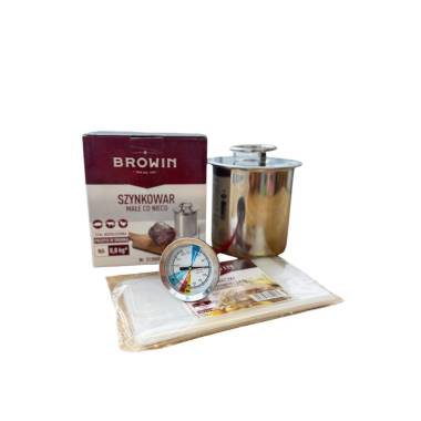 Ветчинница Browin с термометром и пакетами на 0,8 кг (313108) купить недорого || Metelka.com.ua