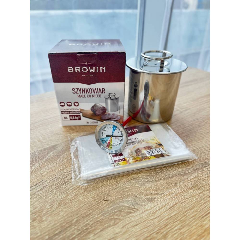 Шинковар Browin з термометром і пакетами на 0,8 кг (313108) купити недорого || Metelka.com.ua