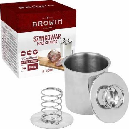 Ветчинница Browin с термометром и пакетами на 0,8 кг (313108) купить недорого || Metelka.com.ua