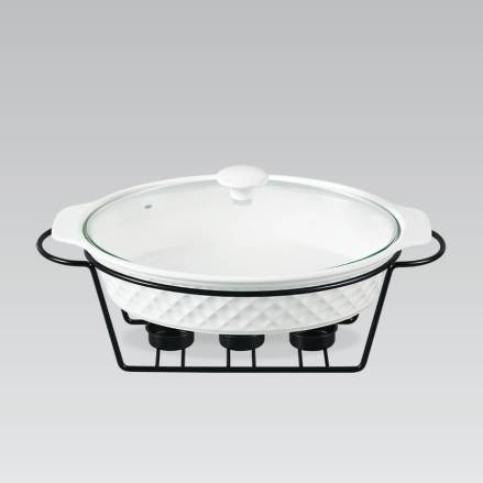 Марміт овальний керамічний Maestro 2,3 л MR-11559-74 купити недорого || Metelka.com.ua