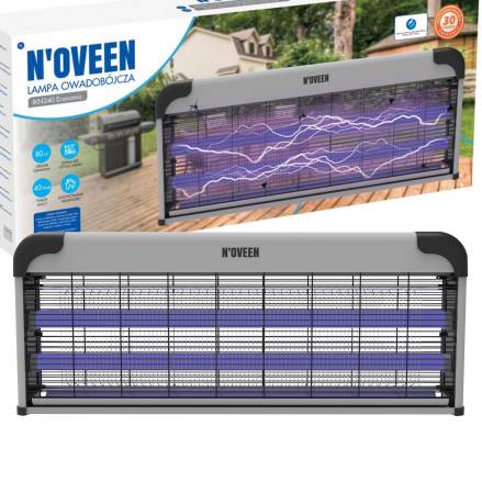 Уничтожитель насекомых Noveen IKN240 Economic 40 Вт (80 кв. м.) купить недорого || Metelka.com.ua
