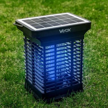 Лампа від комах на сонячній батареї Vayox IKV-200 купити недорого || Metelka.com.ua