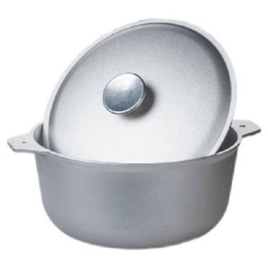 Казан алюмінієвий Talko з кришкою 40л D1140 купити недорого || Metelka.com.ua
