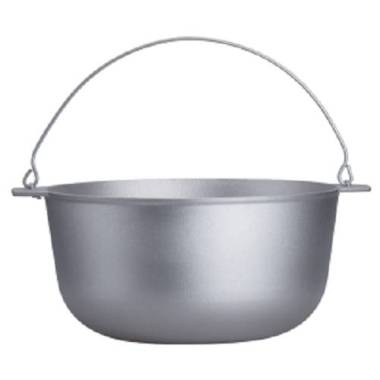 Казан алюмінієвий Talko з кришкою 40л D1140 купити недорого || Metelka.com.ua