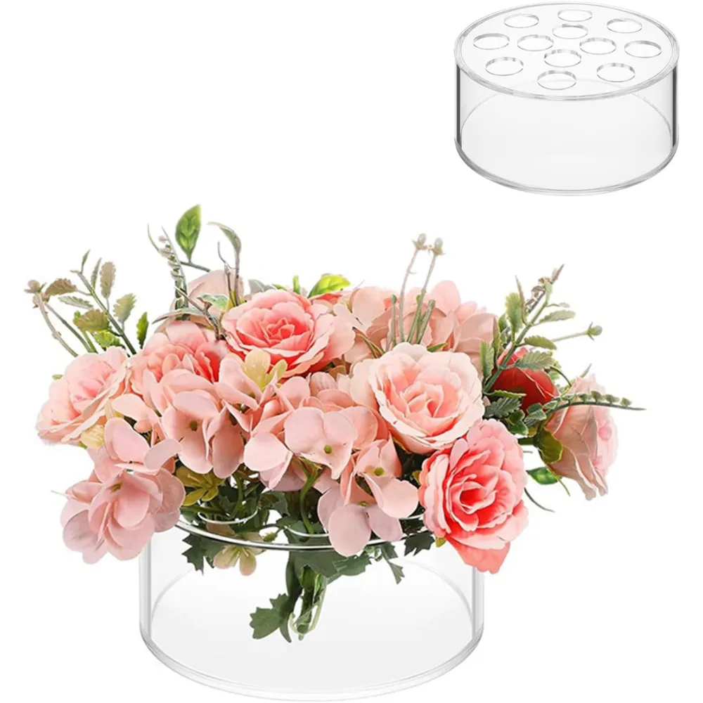 Ваза акриловая Leeseph для сервировки стола 14см прозрачная купить недорого || Metelka.com.ua