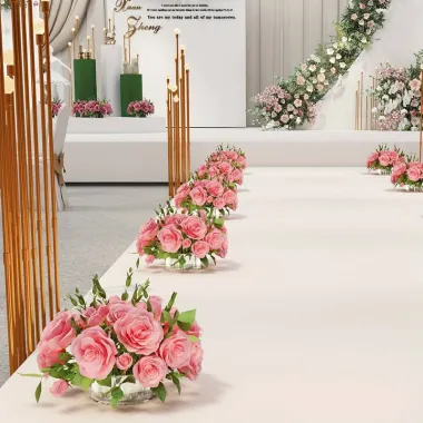 Ваза акриловая Leeseph для сервировки стола 14см прозрачная купить недорого || Metelka.com.ua