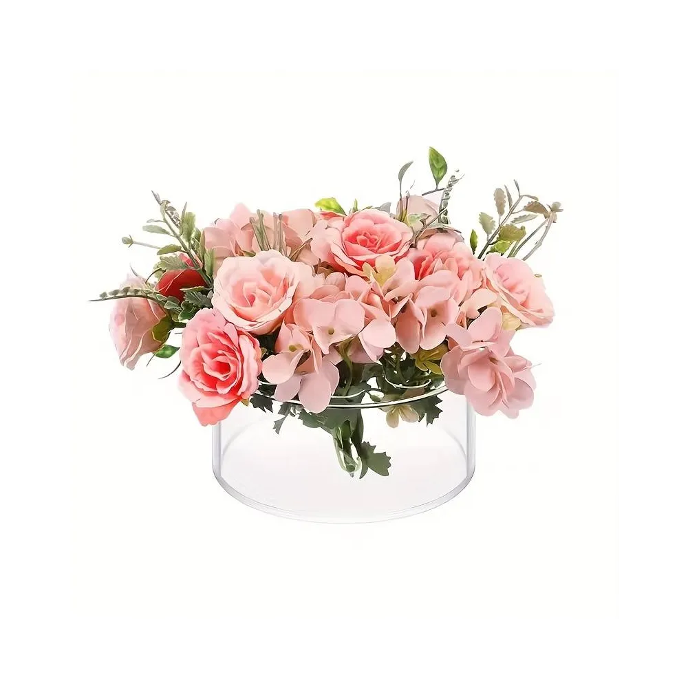 Ваза акриловая Leeseph для сервировки стола 14см прозрачная купить недорого || Metelka.com.ua