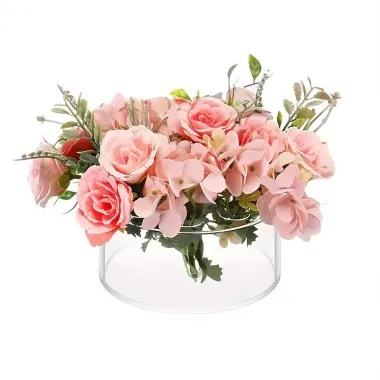 Ваза акриловая Leeseph для сервировки стола 14см прозрачная купить недорого || Metelka.com.ua