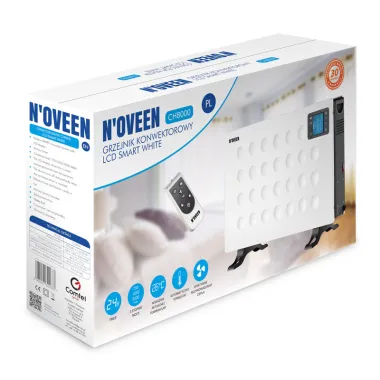 Конвекторний обігрівач Noveen CH8000 LCD SMART White купити недорого || Metelka.com.ua