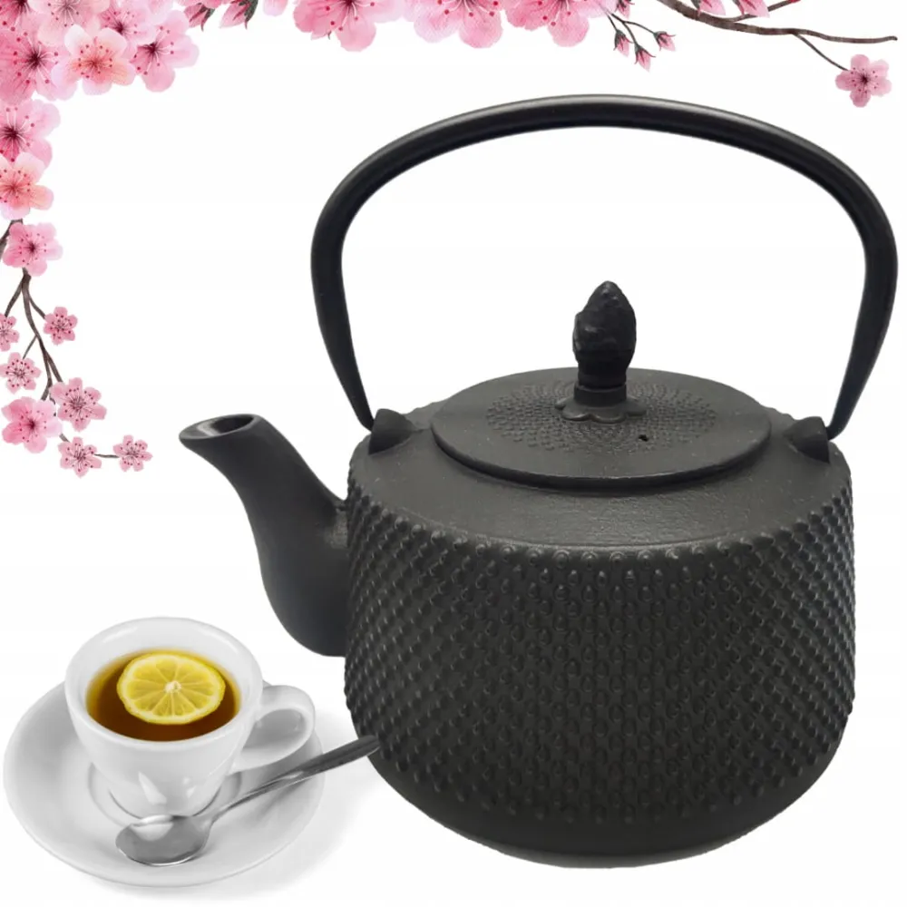 Чайник заварочный чугунный Kamille 1000 мл KM4833 купить недорого || Metelka.com.ua