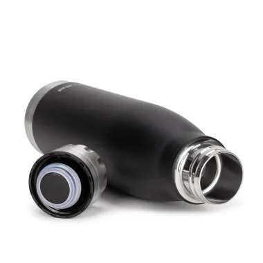 Термос-бутылка Kamille 500 мл из нержавеющей стали черный КМ 2037 купить недорого || Metelka.com.ua