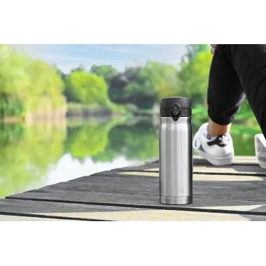 Термокружка Noveen TB802 400 мл серый купить недорого || Metelka.com.ua