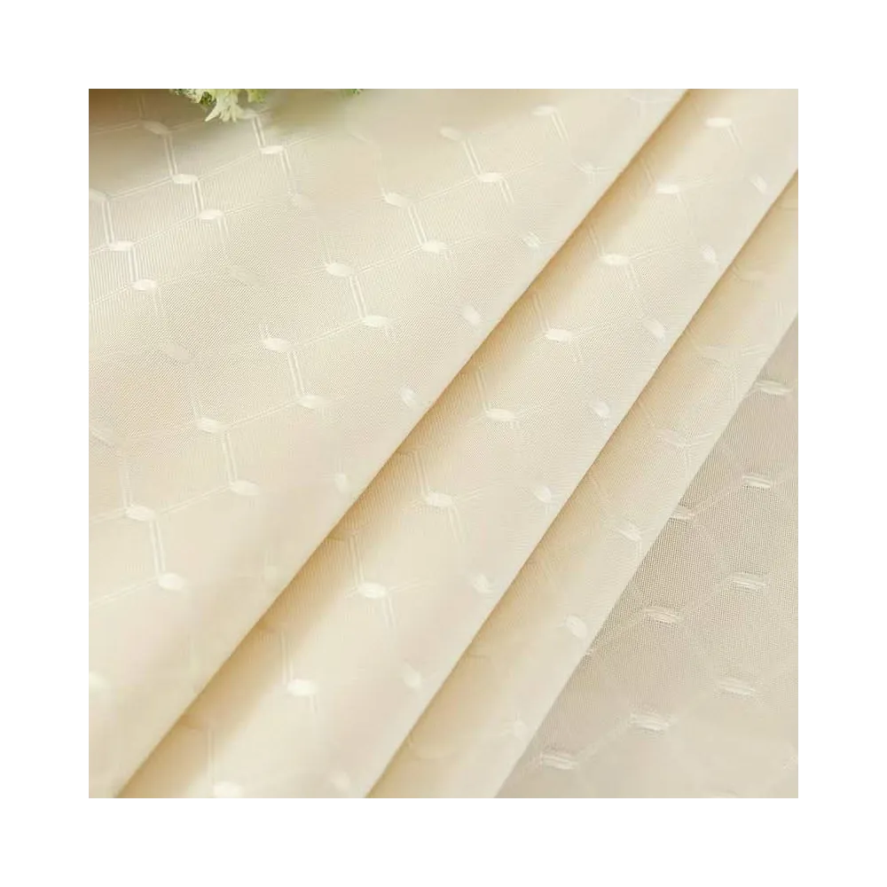 Скатерть водооталкивающая Leeseph с классическим узором 150х210см беж купить недорого || Metelka.com.ua