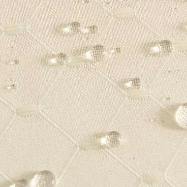 Скатерть водооталкивающая Leeseph с классическим узором 150х210см беж купить недорого || Metelka.com.ua