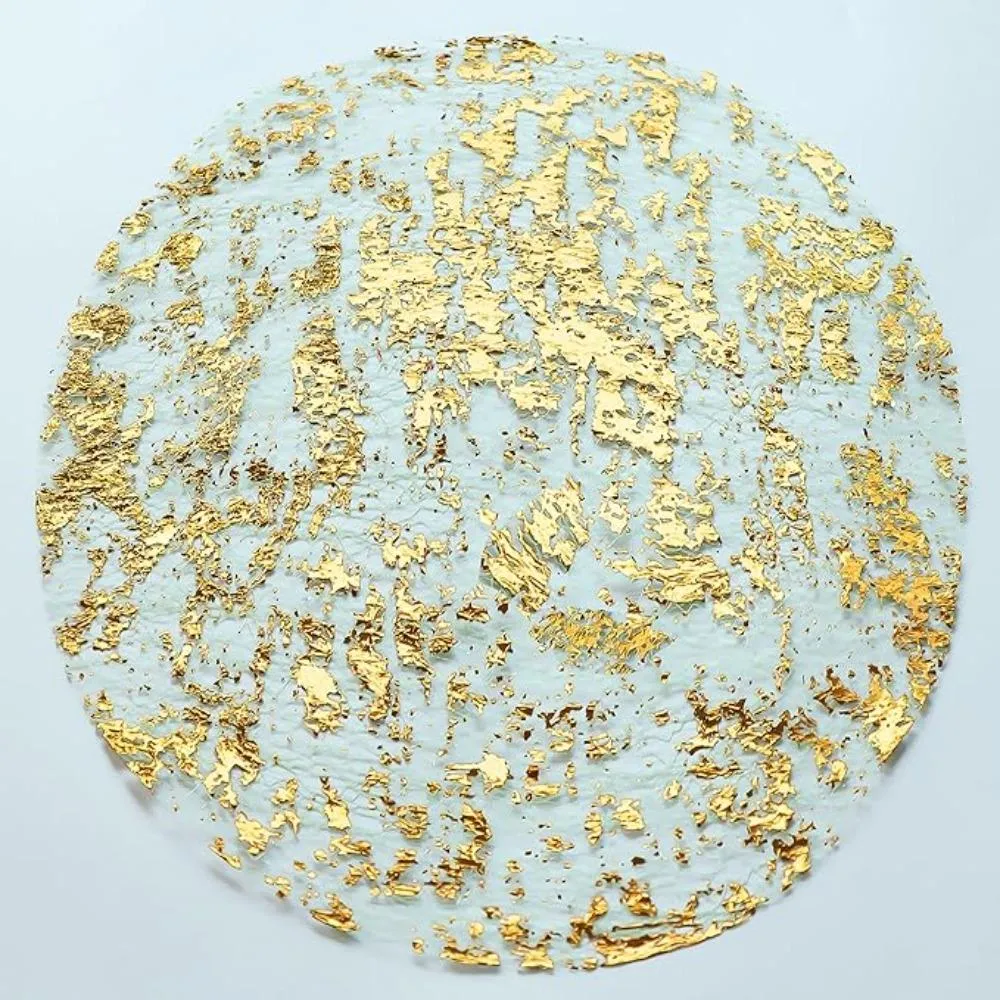 Салфетки сервировочные круглые Leeseph Gold 33 см 10 штук