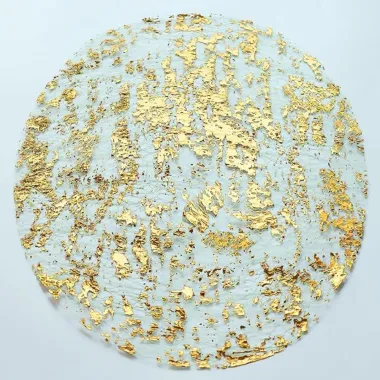 Серветки сервірувальні круглі Leeseph Gold 33 см 10 штук