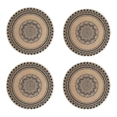 Подставки под тарелку Leeseph 4шт орнамент купить недорого || Metelka.com.ua