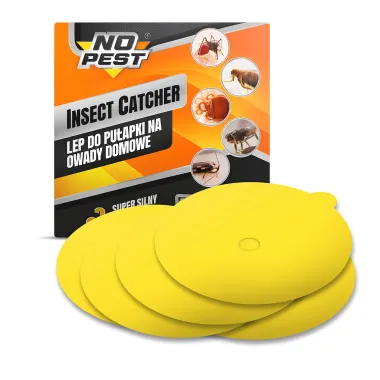 Липкий вклад до пастки No Pest Insect Catcher набір 5 шт жовтий