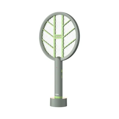Електромухобійка-ракетка акумуляторна Noveen IKN145 сіро-зелена