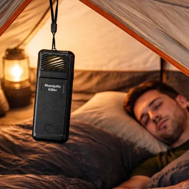 Фумигатор-отпугиватель комаров с фонариком MOSQUITO KILLER USB 24660 черный