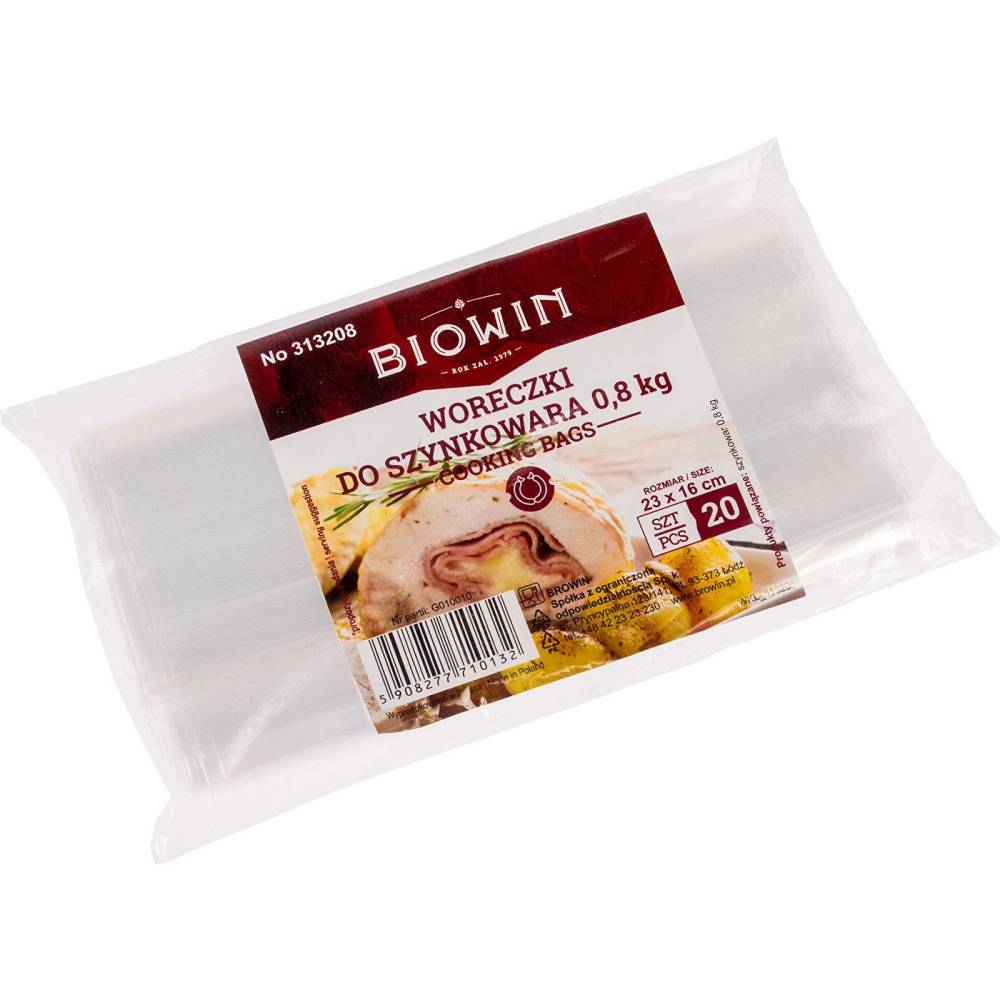 Пакеты для ветчинниц Browin на 0,8 кг 20 шт (313208) купить недорого || Metelka.com.ua