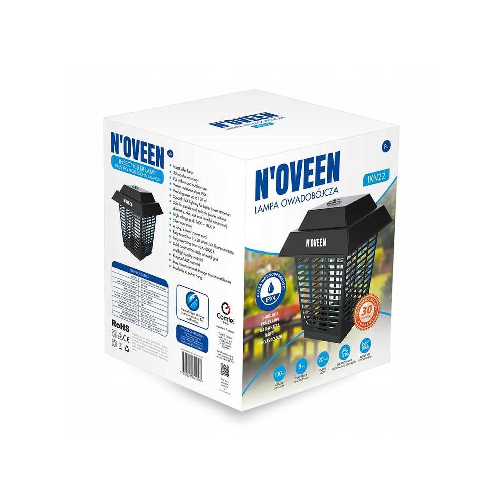 Уничтожитель насекомых садовый Noveen IKN-22 IPX4 купить недорого || Metelka.com.ua
