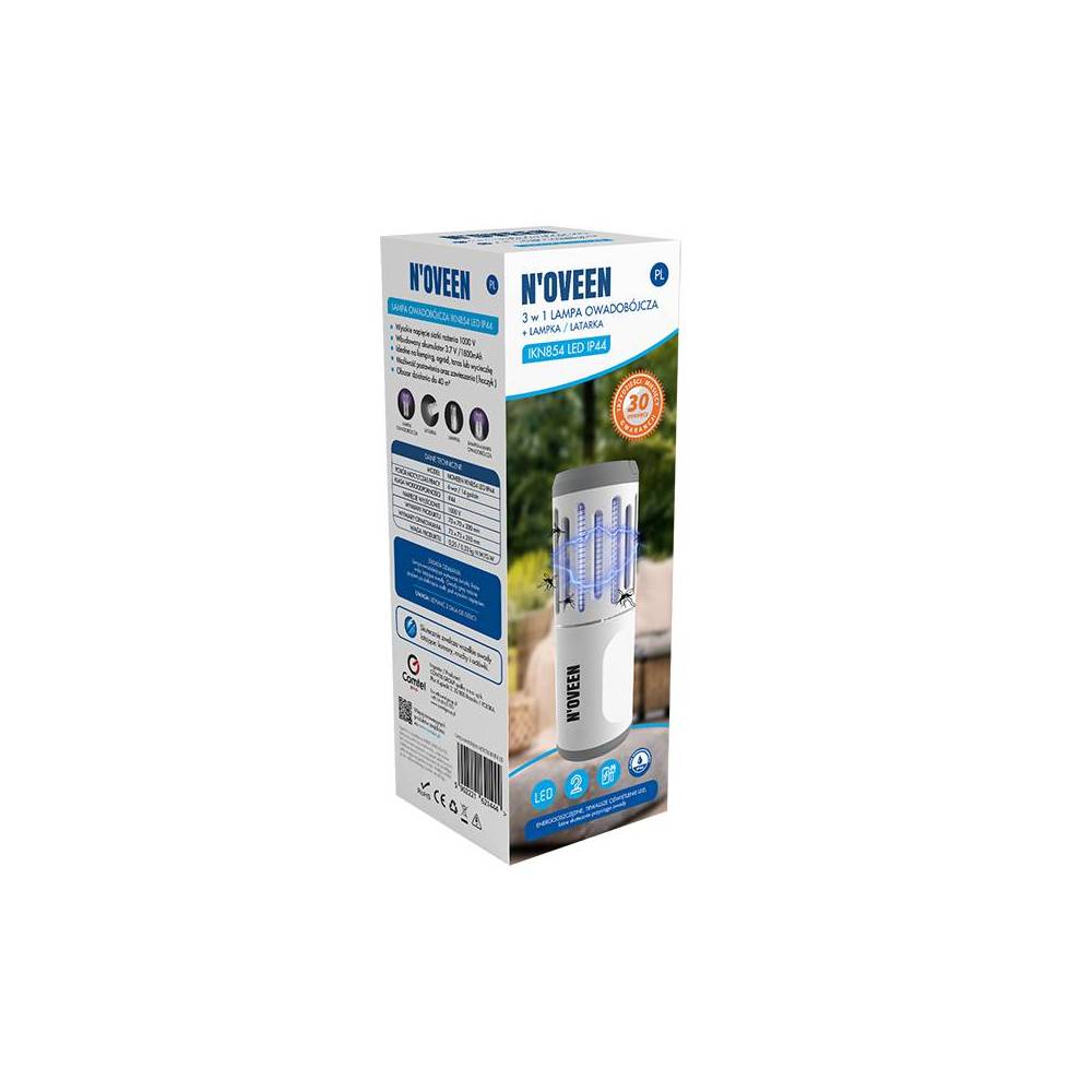 Аккумуляторный фонарь от насекомых Noveen IKN854 LED IP44