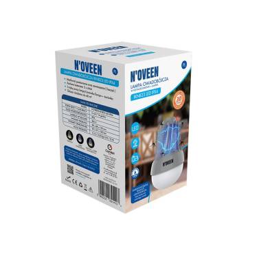 Портативная светодиодная лампа от насекомых Noveen IKN823 LED IPХ4