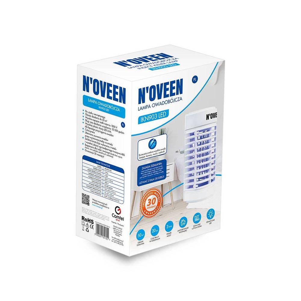 Ловушка насекомых - ночник Noveen IKN903 LED