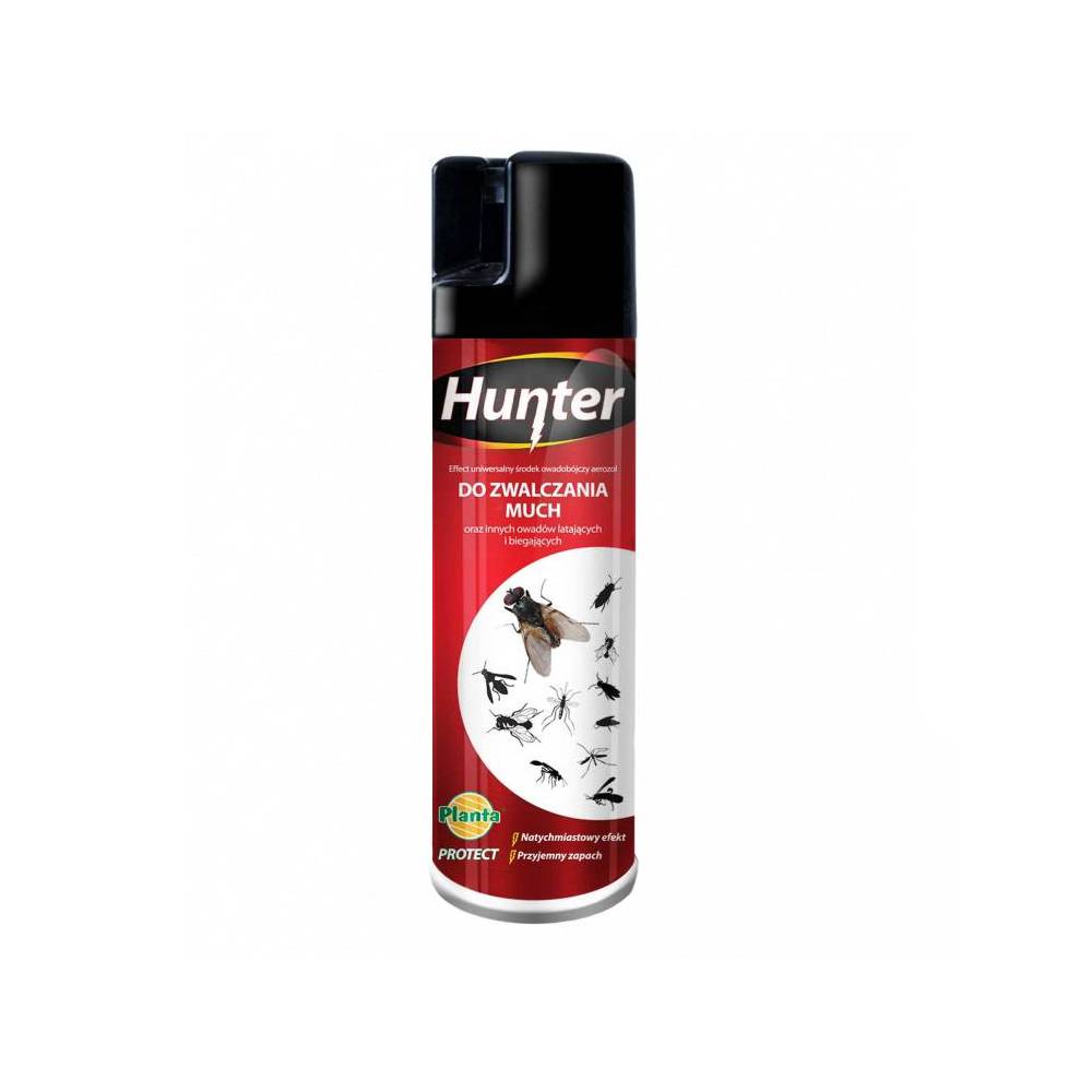Аэрозоль от мух и других насекомых Hunter 400 мл купить недорого || Metelka.com.ua