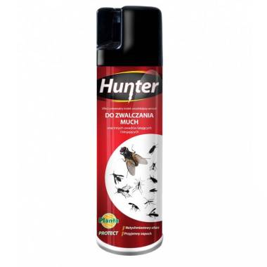 Аэрозоль от мух и других насекомых Hunter 400 мл купить недорого || Metelka.com.ua