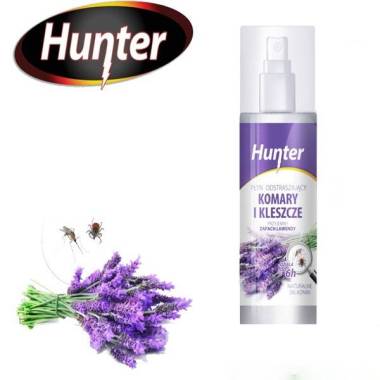 Натуральный спрей от комаров и клещей Hunter