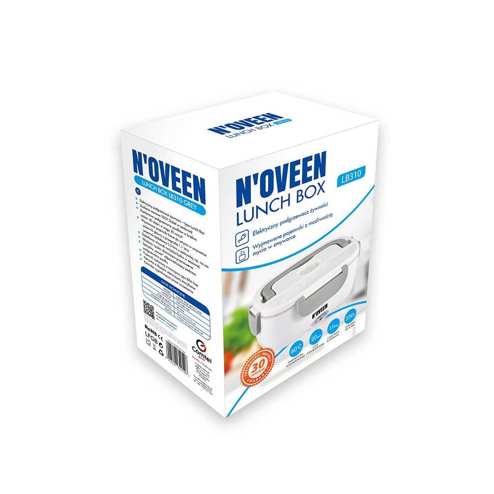 Ланч-бокс с подогревом Noveen LB310 Grey