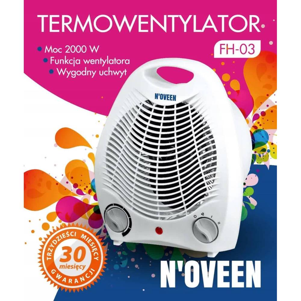 Тепловентилятор Noveen FH03 (дуйка) Тепловентилятор Noveen FH03 (дуйка)