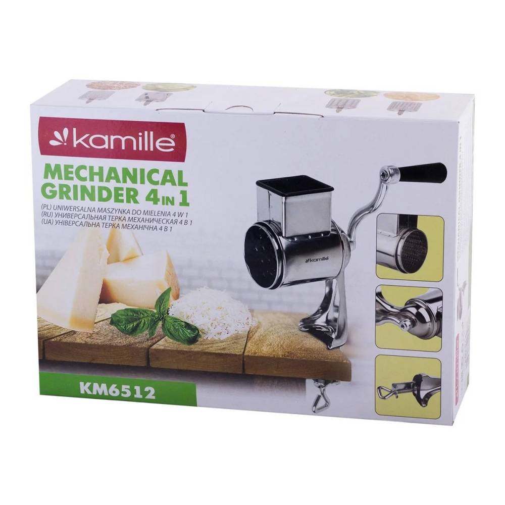 Универсальная механическая терка 4 в 1 Kamille
