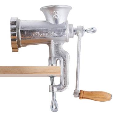Мясорубка ручная чугунная с тремя насадками Kamille 17 х 9,5 х 25 см