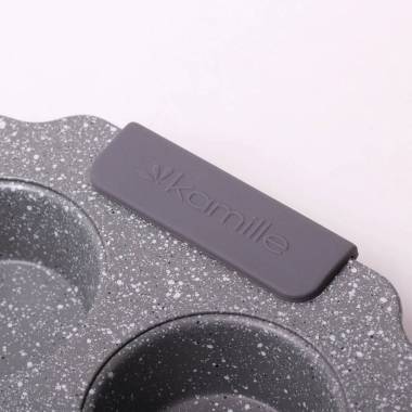 Форма-планшет для выпечки кексов Kamille Marble 30 х 18 см 6 ячеек