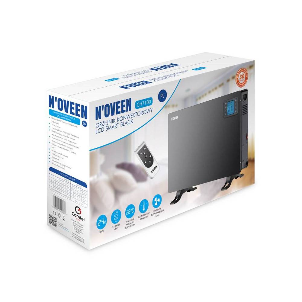 Конвекторный обогреватель Noveen CH7100 LCD SMART