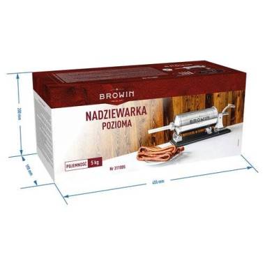 Шприц ковбасний Browin горизонтальний на 5 кг купити недорого || Metelka.com.ua