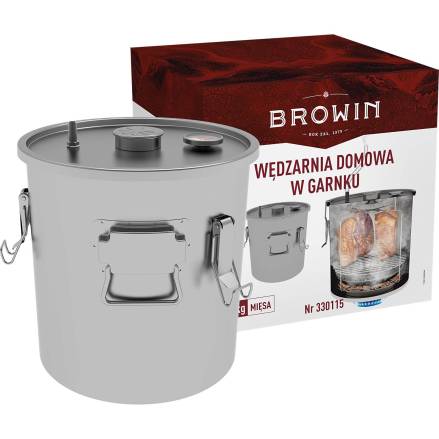 Коптильня для газової плити на 5 кг м'яса Browin (330115)