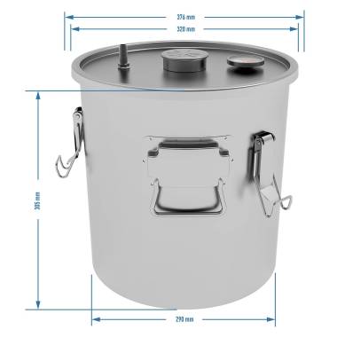 Коптильная для газовой плиты на 5 кг мяса Browin (330115)