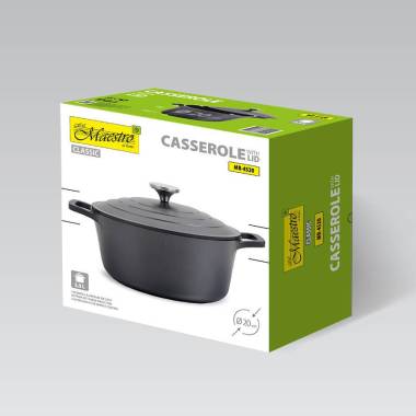 Кастрюля с крышкой Maestro Cast MR-4520 2,5 л